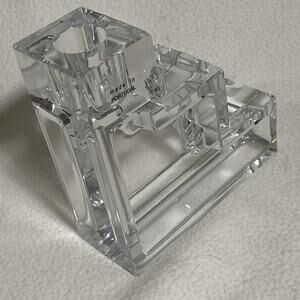 ORIGINAL Art Deco WILBUR ORME "PRISTINE" Cambridge Style Glass Candle Holder EUC